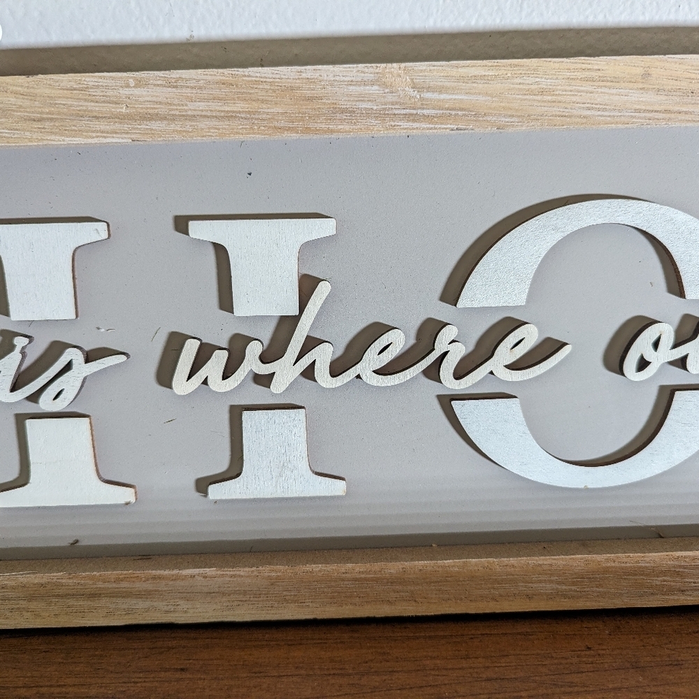 Ashland Home Wall Sign Decor NWT - Picture 4 of 7
